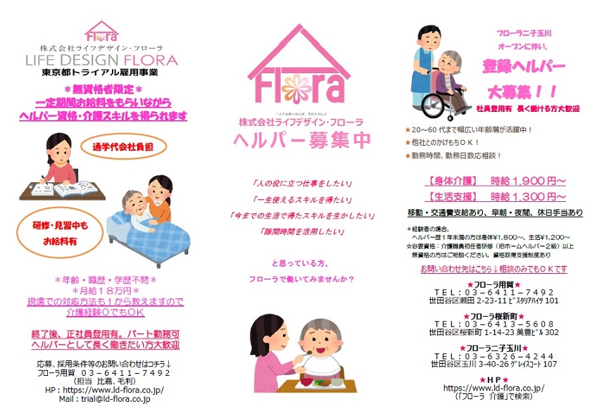 ★☆★ ヘルパー募集中 ★☆★