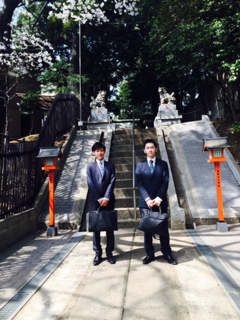 フローラ入社式