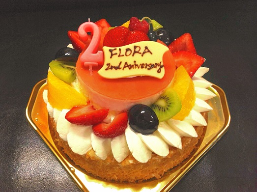 フローラ２周年！